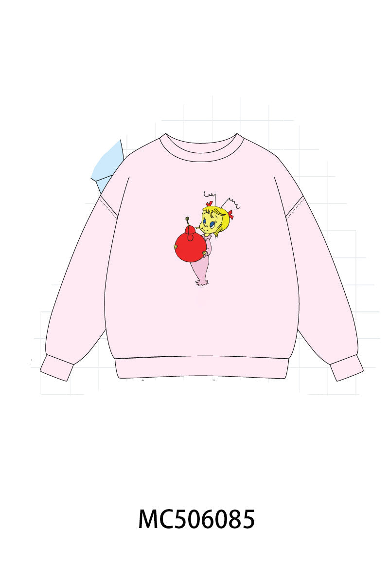 PO59 Character applique pullover collection